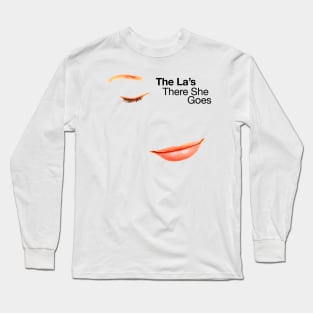 The La's  • • • • Retro Indiepop Design Long Sleeve T-Shirt